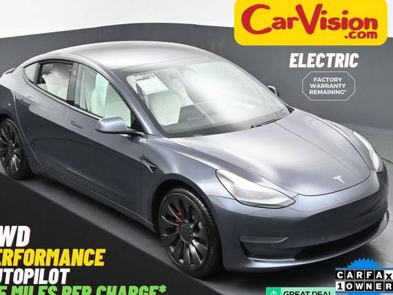 TESLA MODEL 3 2021 5YJ3E1EC8MF078539 image